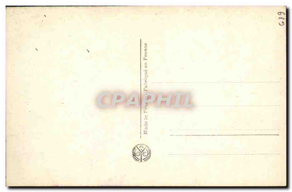 Aristide Briand — Homme Politique — Henri Manuel, Paris — Rückseite