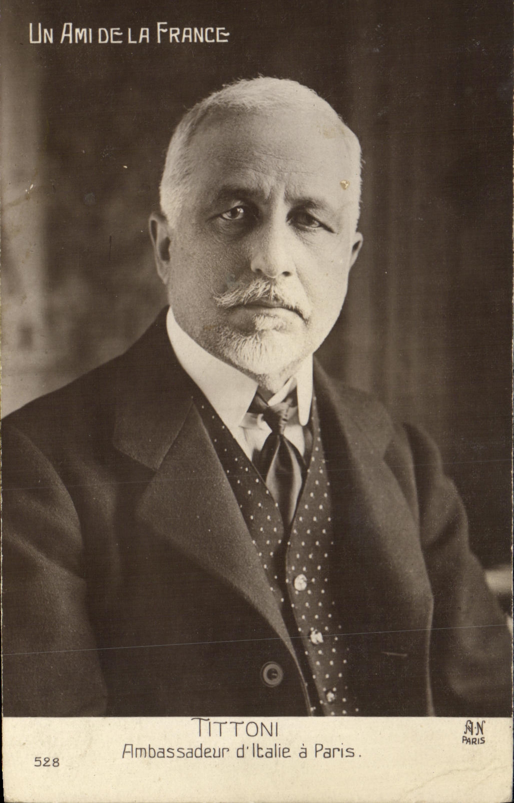 CPA Tittoni Ambassadeur d Italie a Paris