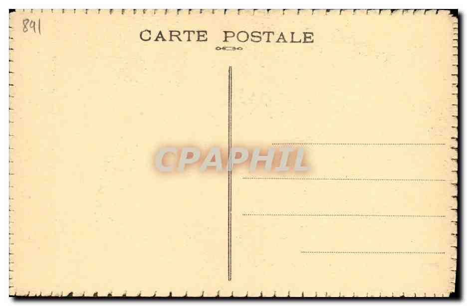 CPA Paul Doumer President du Senat Gouraud Saint Bonnet le chateau 8 mai 1927 — Rückseite
