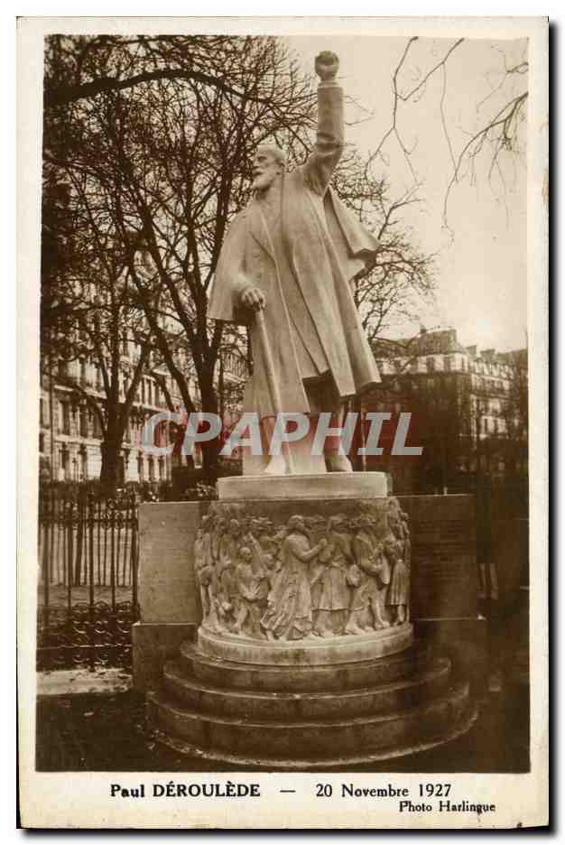 CPA Paul Deroulede 20 novembre 1927
