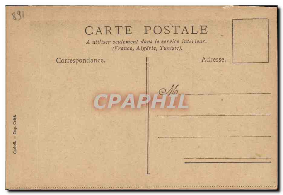 CPA President de la Republique Emile Loubet — Rückseite
