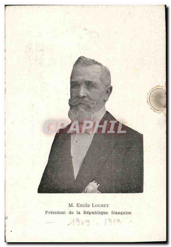 CPA President de la Republique Emile Loubet