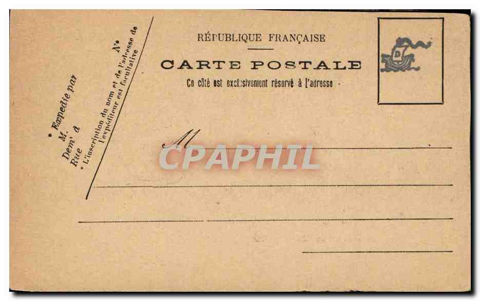 CPA President de la Republique Emile Loubet — Rückseite