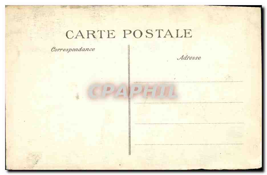 CPA President de la Republique Raymond Poincare — Rückseite