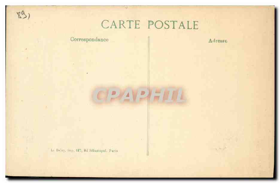 CPA President de la Republique Raymond Poincare — Verso