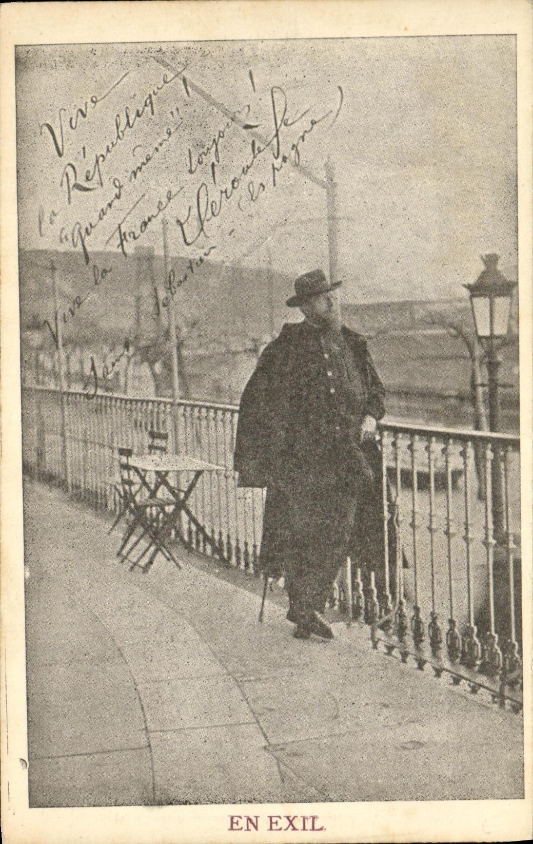 CPA Paul Deroulede En Exil