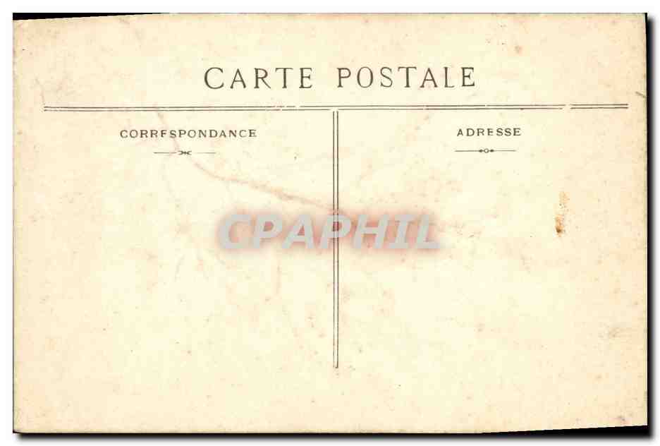 CPA Fleurs sechees Algues marines — Verso