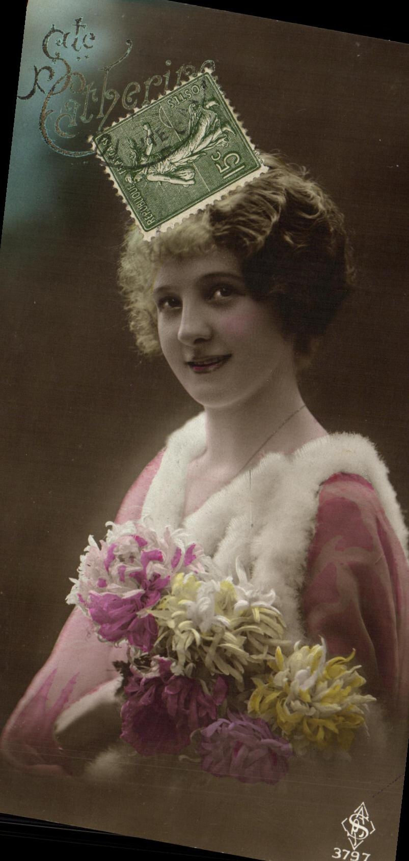 CPA Fantaisie Femme 