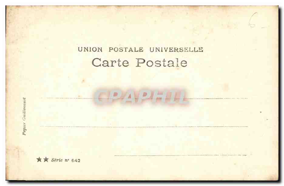 La Source Epchaptée — illustration de Cliché Stèbbing — Série n° 542, Union Postale Universelle — Reverso