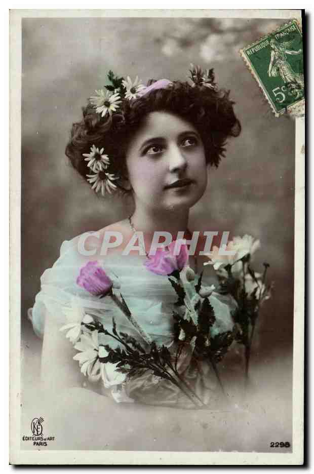 CPA Fantaisie Femme 