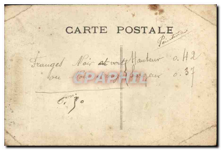 CPA Fantaisie Femme Joyeux Noel — Rückseite