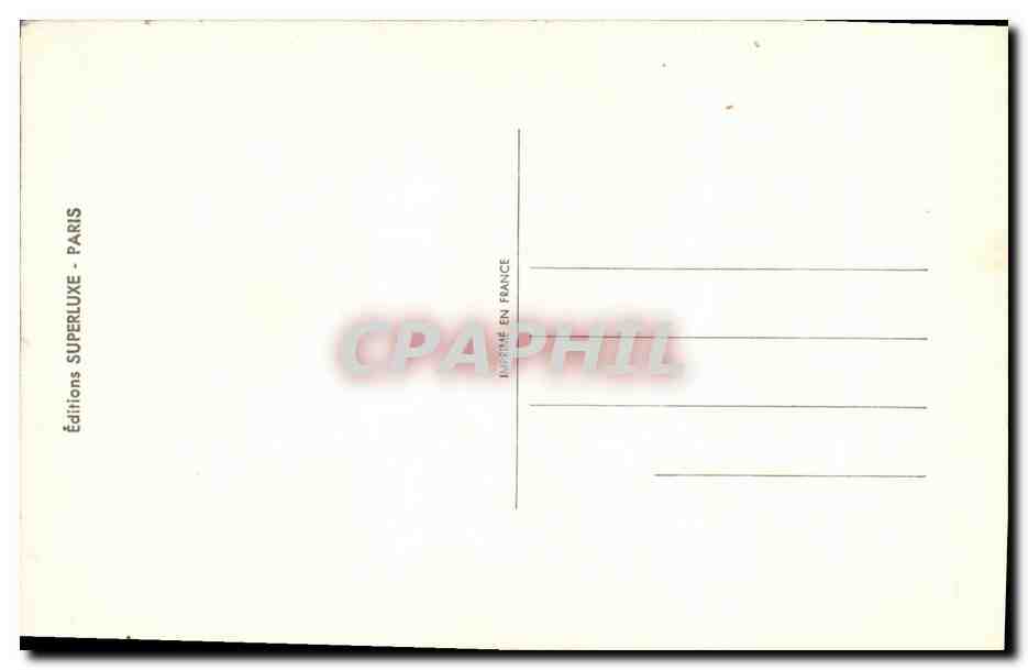CPA Fantaisie Enfants Chien Jardinage  — Rückseite