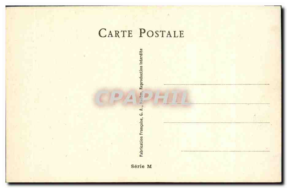 CPA Fantaisie Femme Humour Sale Langue Grenouille Crapaud — Verso