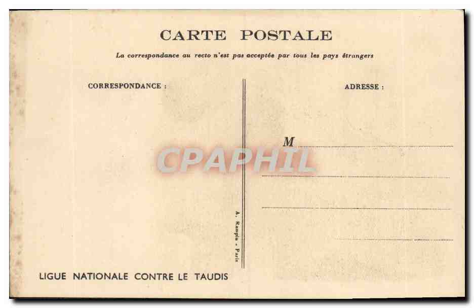Niño vertiendo agua helada — ilustración de Rouelbot — Ligue Nationale Contre le Bidonvilles — Reverso