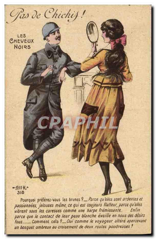 Les Cheveux Noirs — Série 318 — A.H. Katz