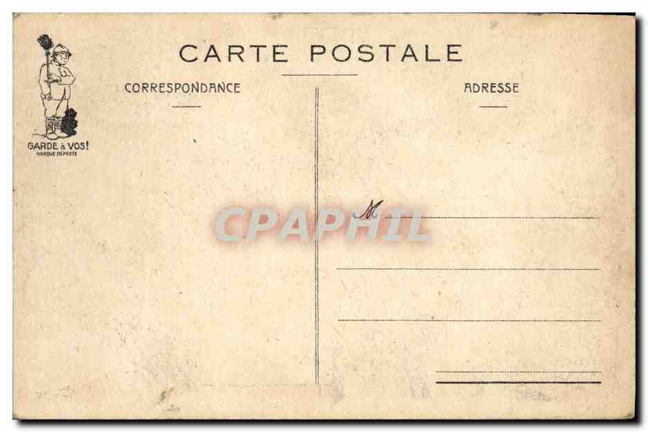 La soupe — scène de cantine militaire — J. P. Sotrenne, N° 30 — Verso