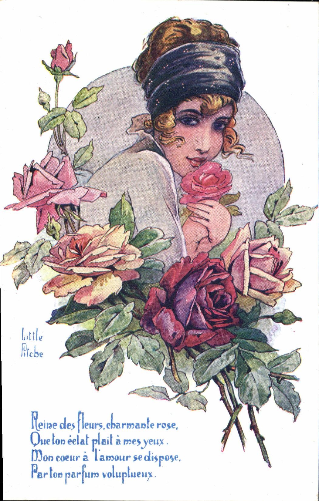 Fleurs — Rose — Little Pitche, série 634
