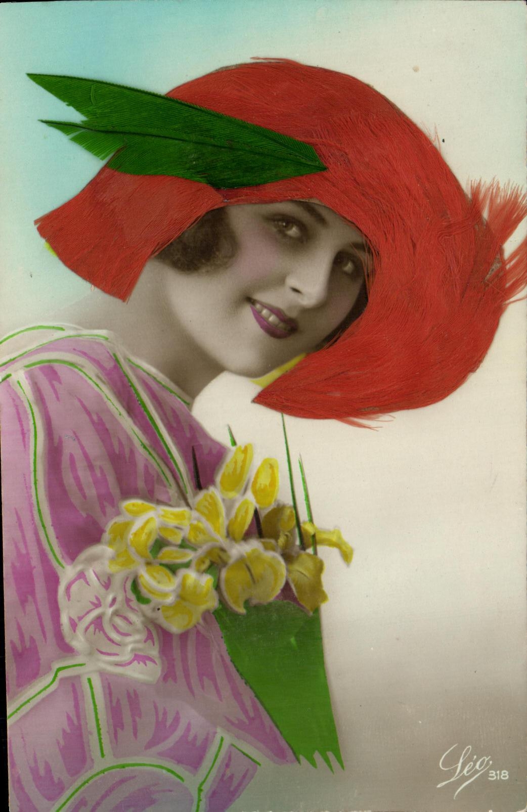 CPA Fantaisie Femme 