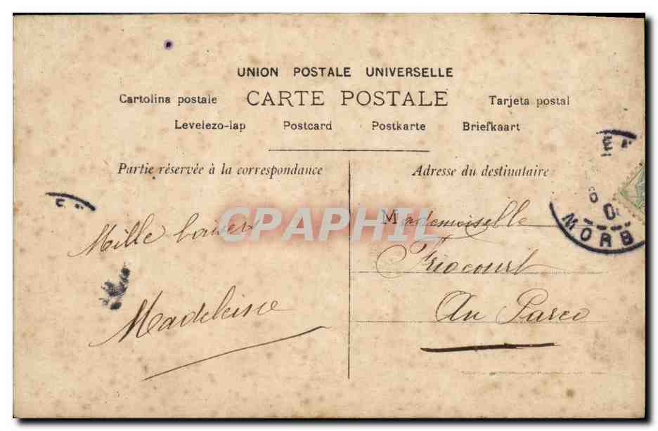 Voyage de Cloches — S.I.P. — Peuflinger Paris n°933/5 — Reverso