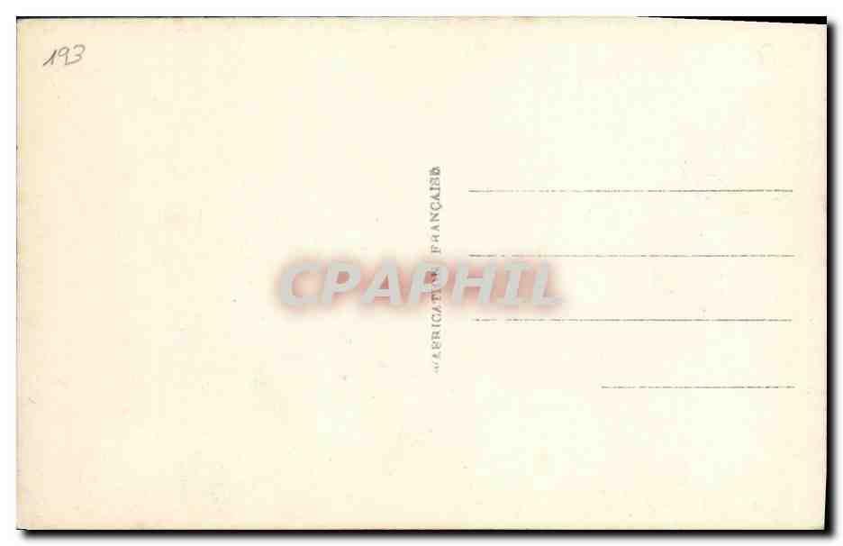 CPA Fantaisie Femme  — Rückseite