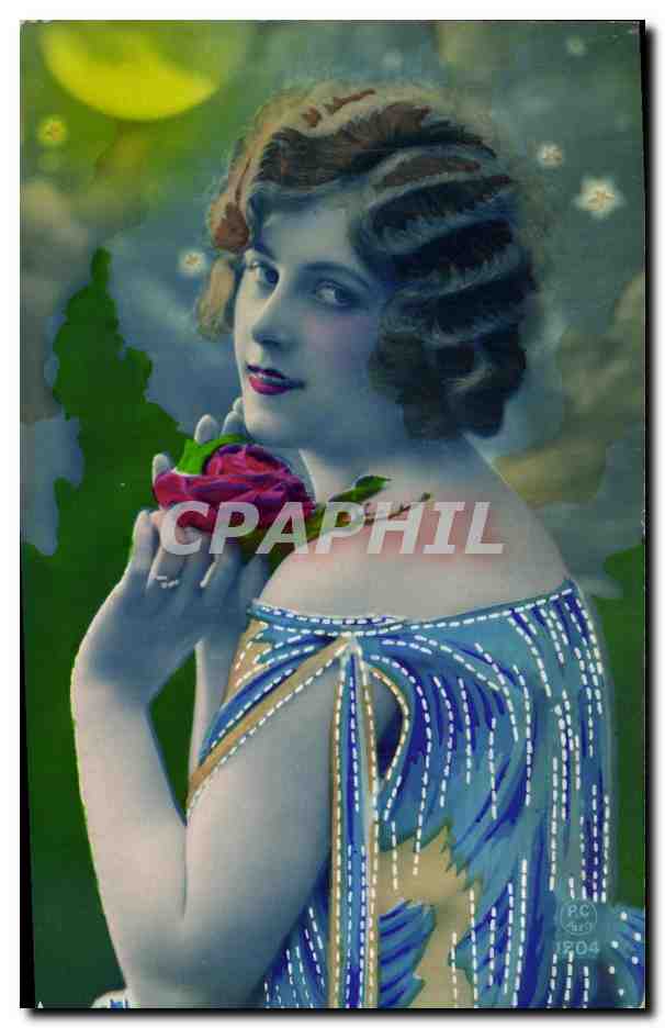 CPA Fantaisie Femme 