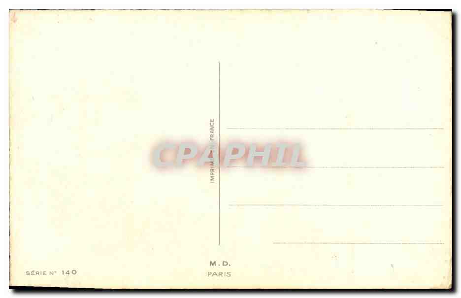 CPA Fantaisie Humour Femme Fusee — Rückseite