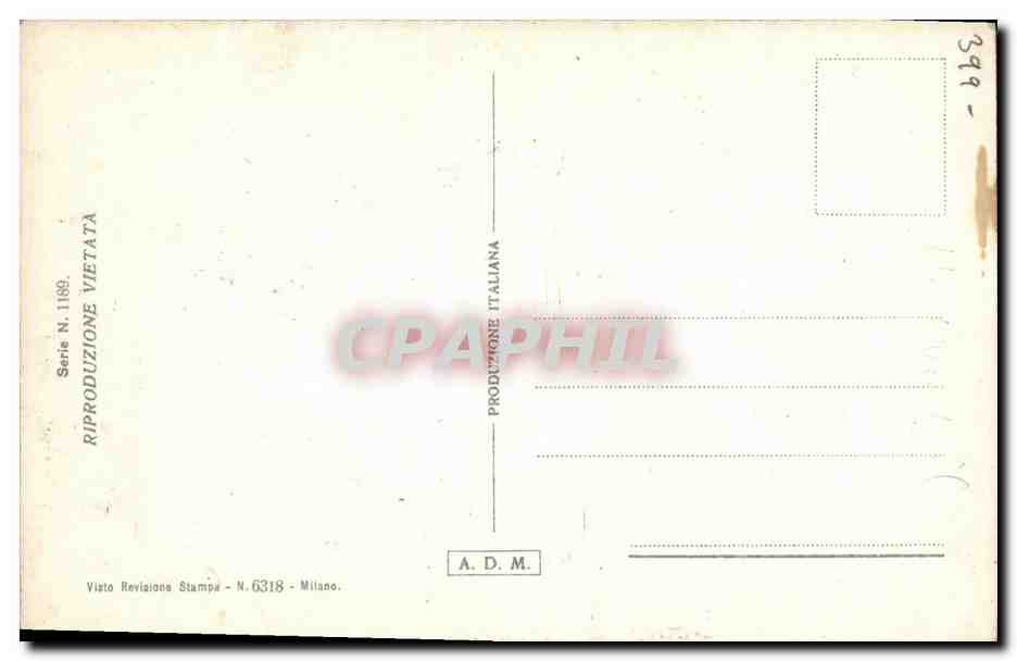Mujer elegante en vestido de noche — estilo Art Déco — grabado firmado 'F. Paolay - 110' — Reverso