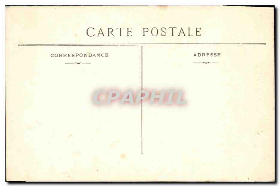 CPA Fantaisie Fleurs sechees Algues marines Naturelles — Verso