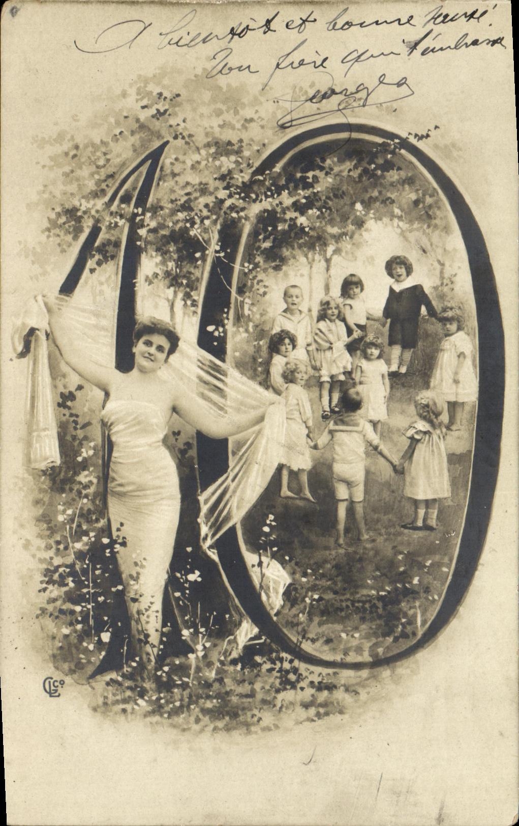 Fête de la Sainte-Élisabeth — une femme et des enfants dans un cadre naturel — éditeur CCE