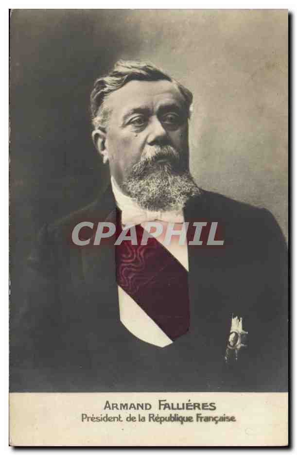 CPA President de la Republique Fallieres 