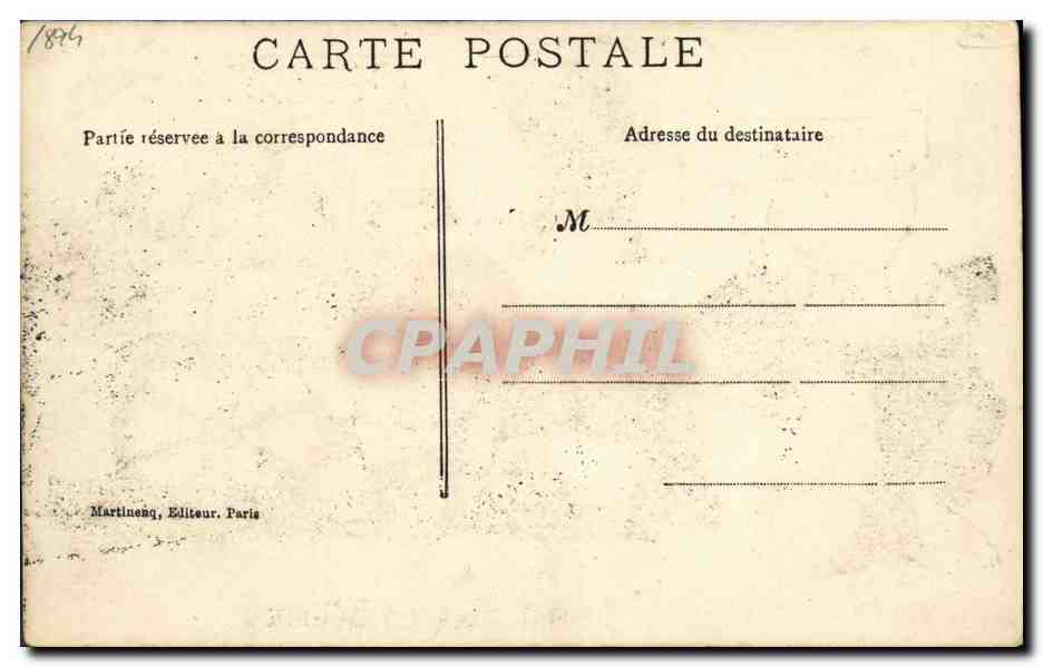 CPA Depart pour la Begude Failleres president de la republique Ane Mule  — Rückseite