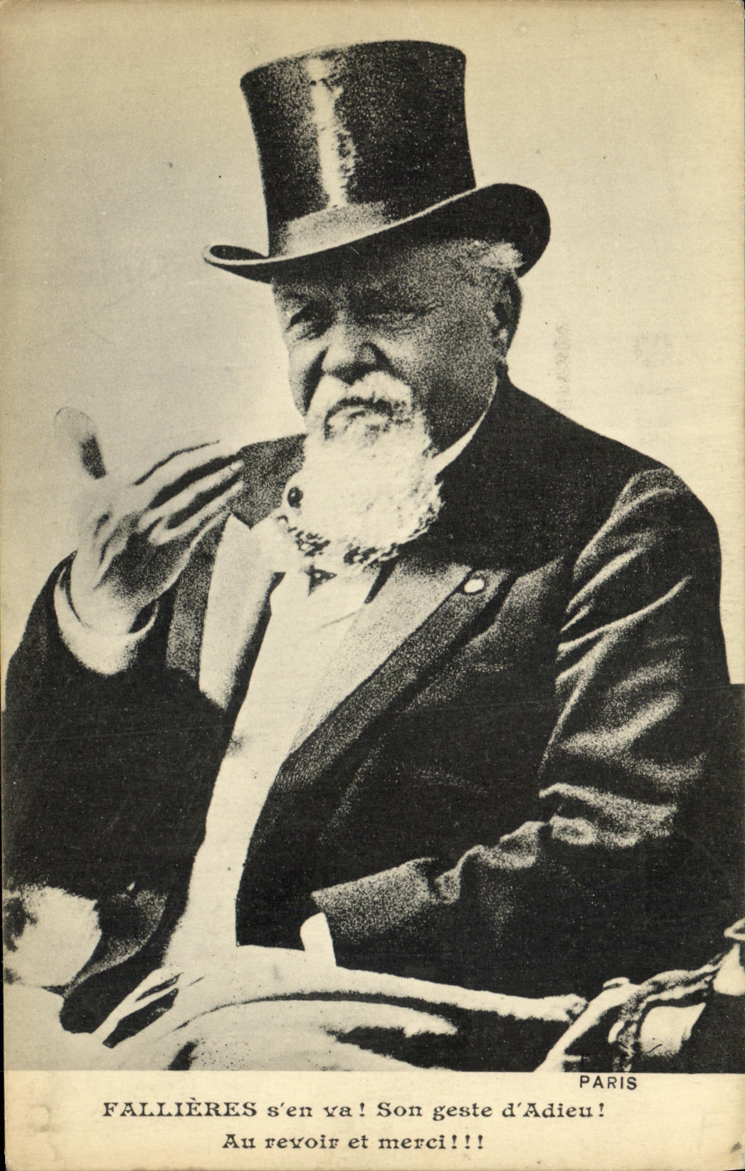 CPA President de la Republique Fallieres 
