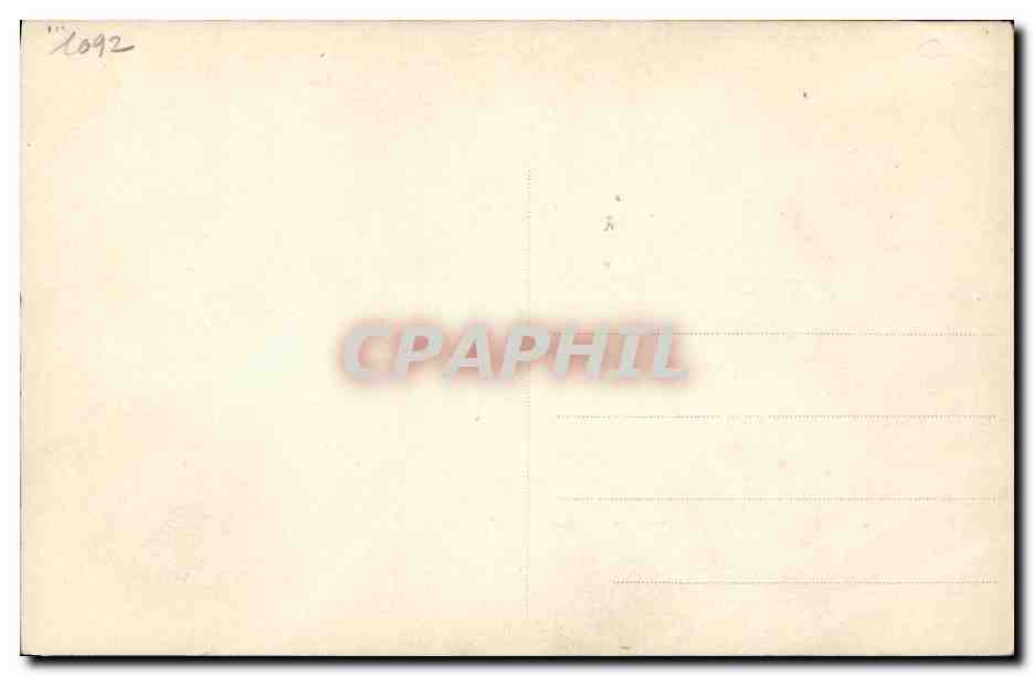 CPA Coq  — Rückseite