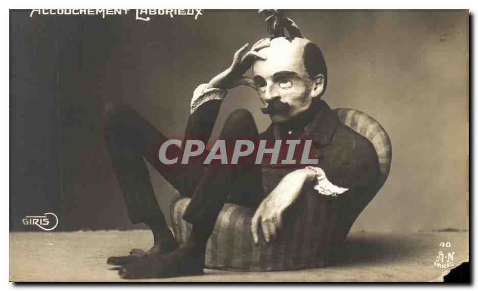 CPA Accouchemetn laborieux Coq