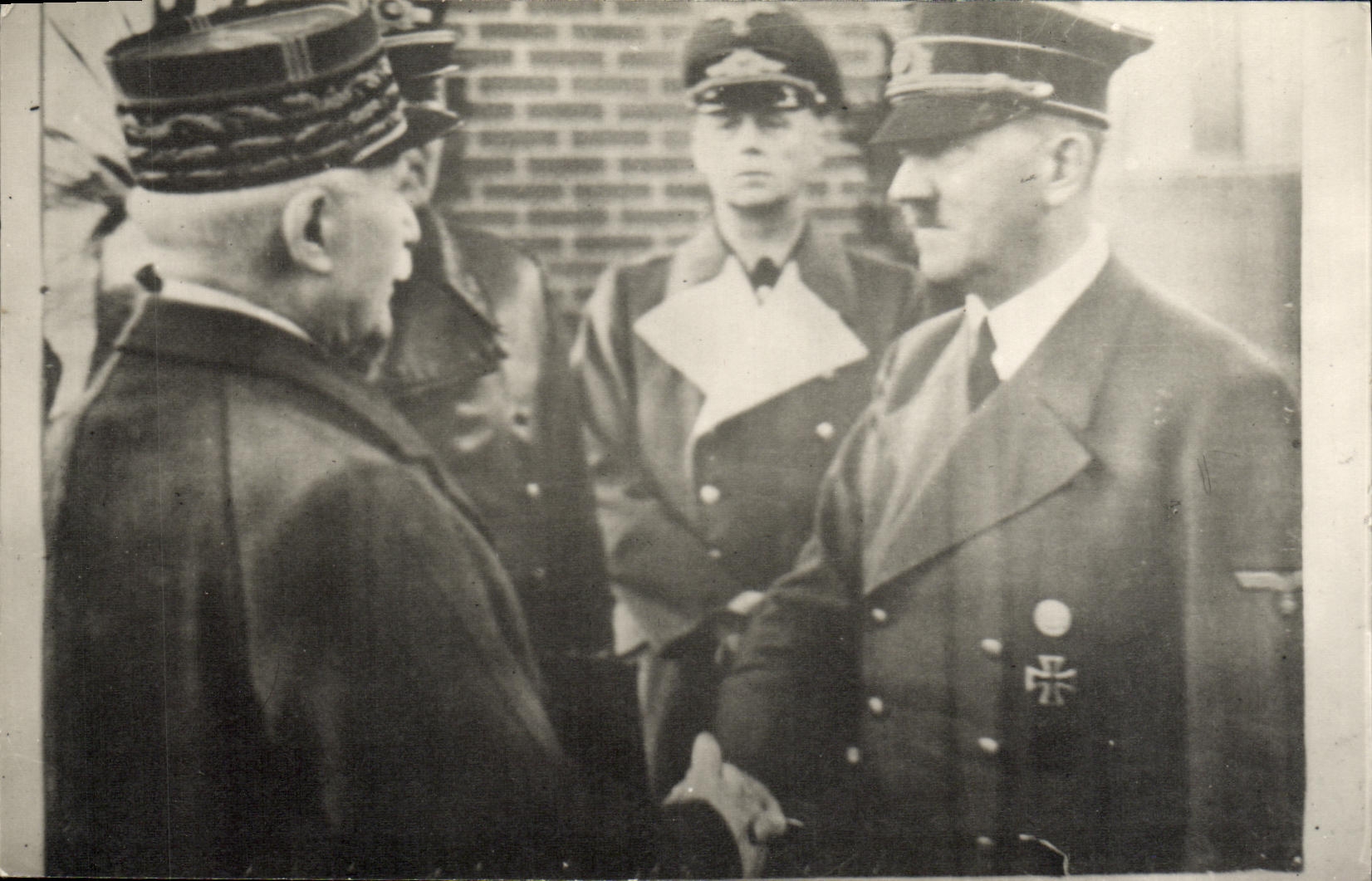 CPA Petain Hitler Montoire Nazi
