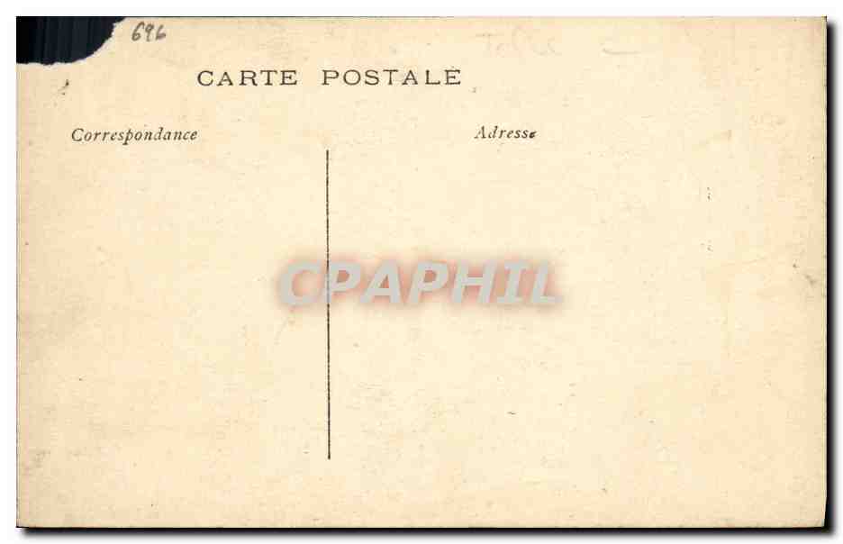 CPA SM Guillaume Cochon Porc — Rückseite