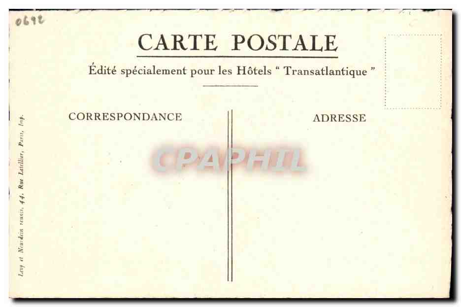 CPA Automobile Apres l'ssaut d'une dune  — Verso