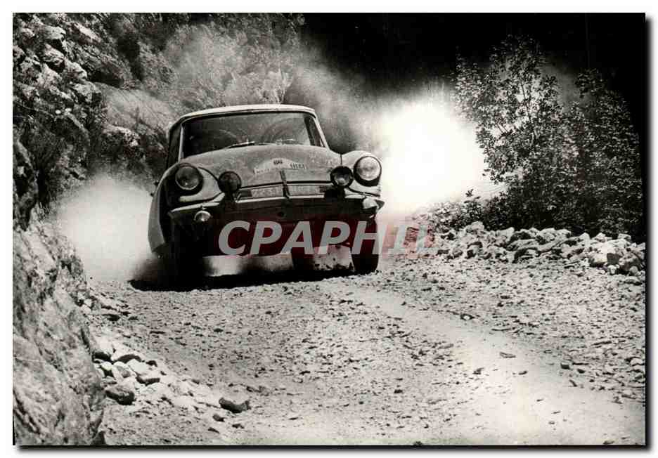 CPM Marathon de la route Spa Sofia Liege Citroen DS19 Neyret Terramorsi 