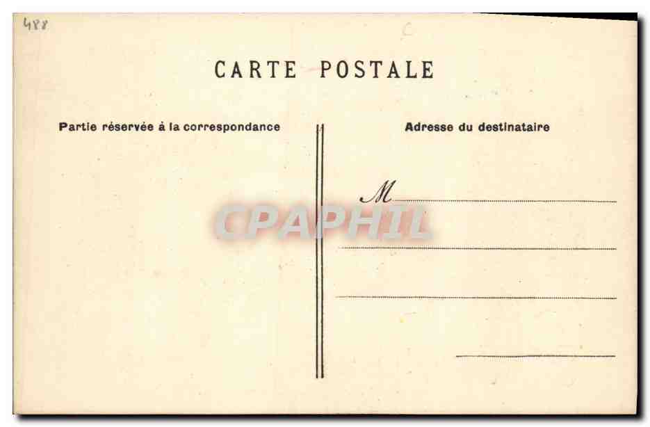 CPA Semaine Politique Satirique 1906 Duel Andre Negrier — Rückseite