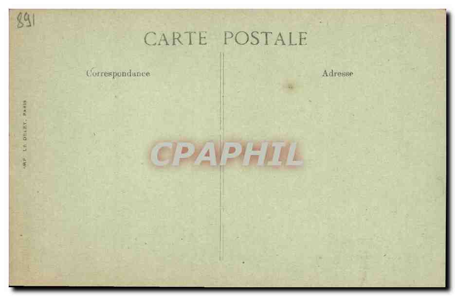CPA Paul Deschanel President de la Republique 1920 — Rückseite
