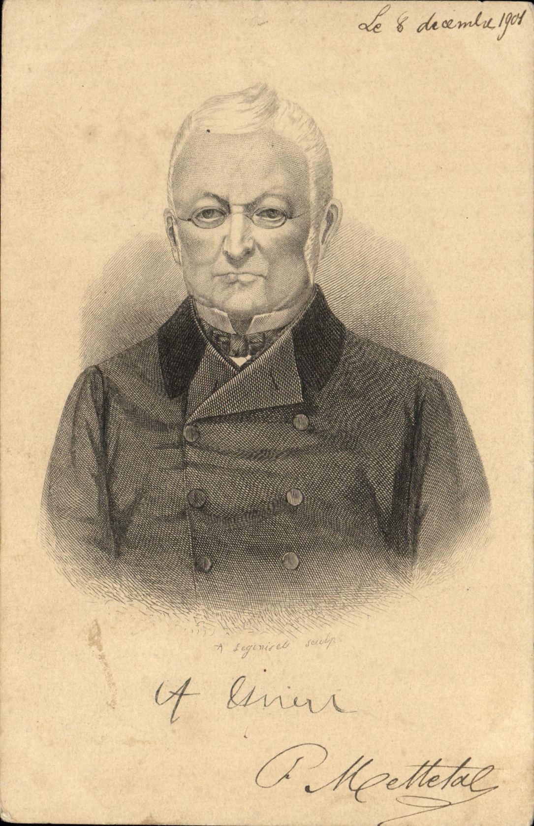 CPA Politique Adolphe Thiers
