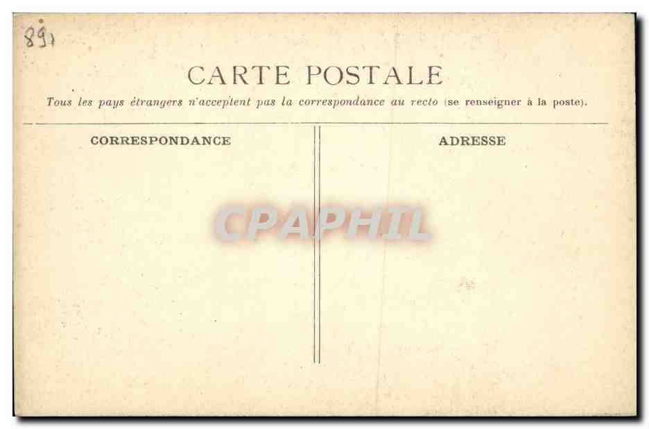 CPA Politique Paul Peytral Vice President du Senat 1904 — Rückseite