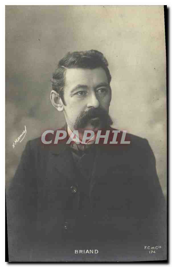CPA Politique Briand