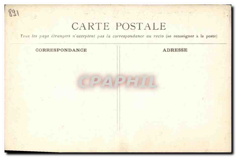 CPA Politique Chaumie Ministre de l'instruction publique et des Beaux Arts 1904 — Rückseite