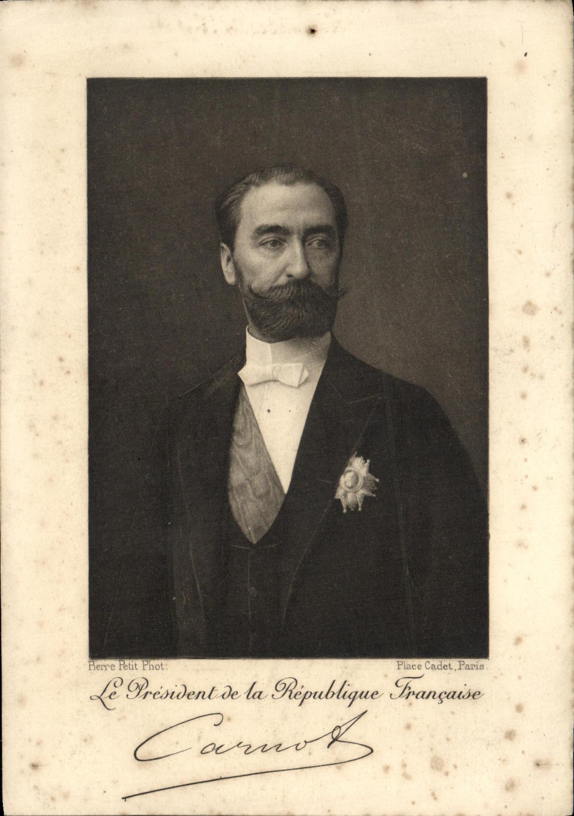 CPA Politique Carnot President de la Republique