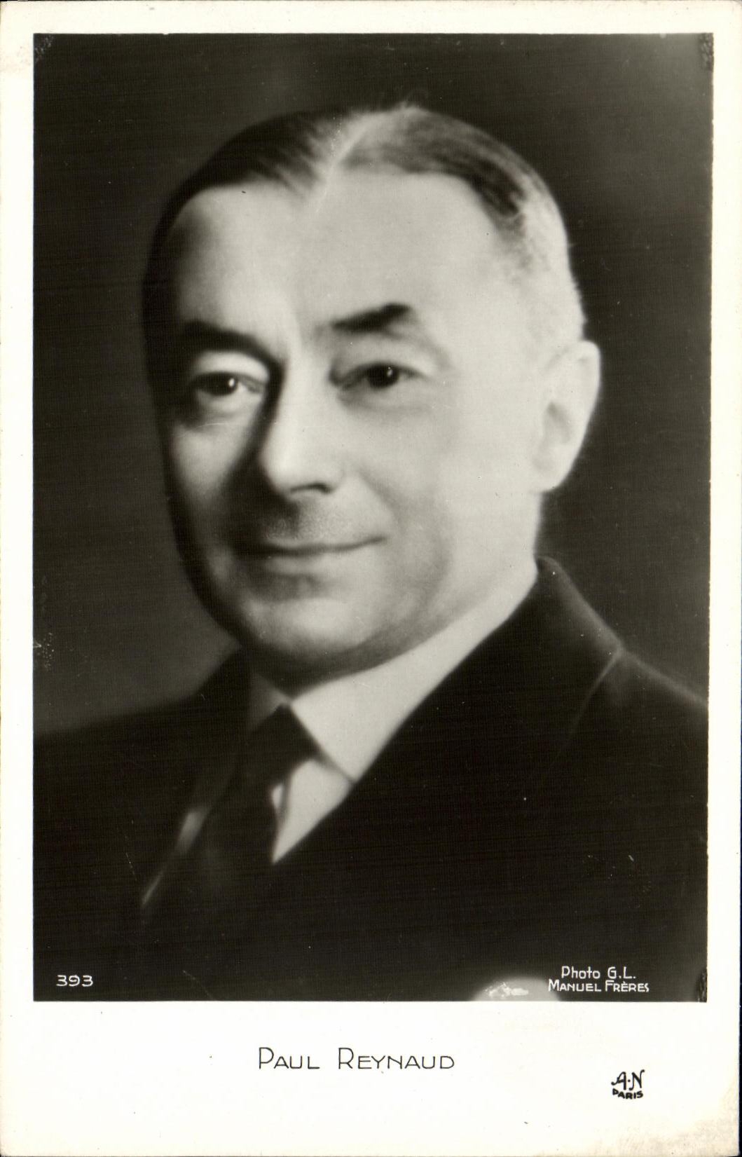 CPA Politique Paul Reynaud