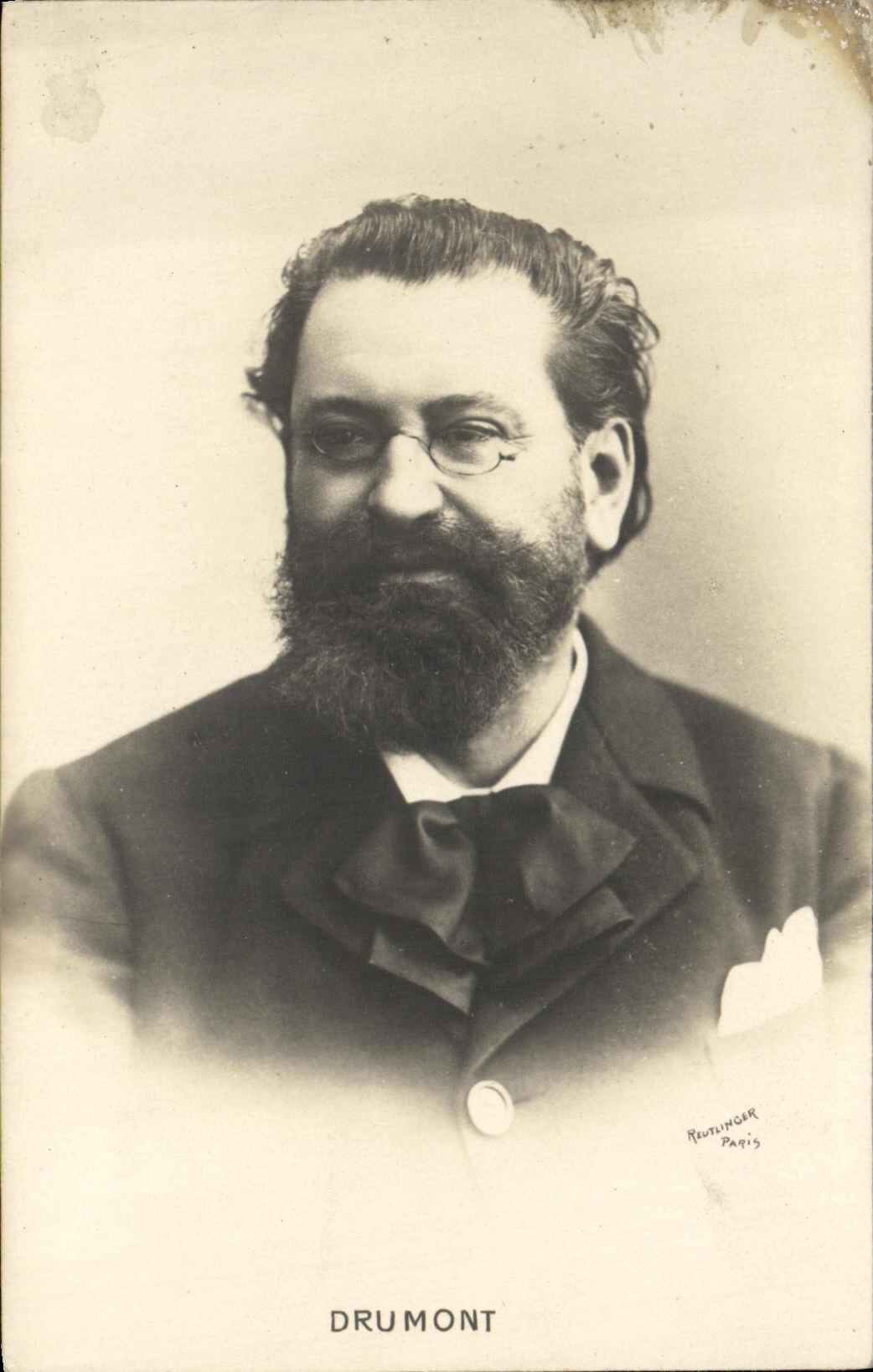 CPA Politique Drumont Juif Antisemite Judaica