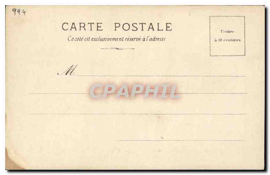 CPA Politique Drumont Juif Antisemite Judaica — Rückseite