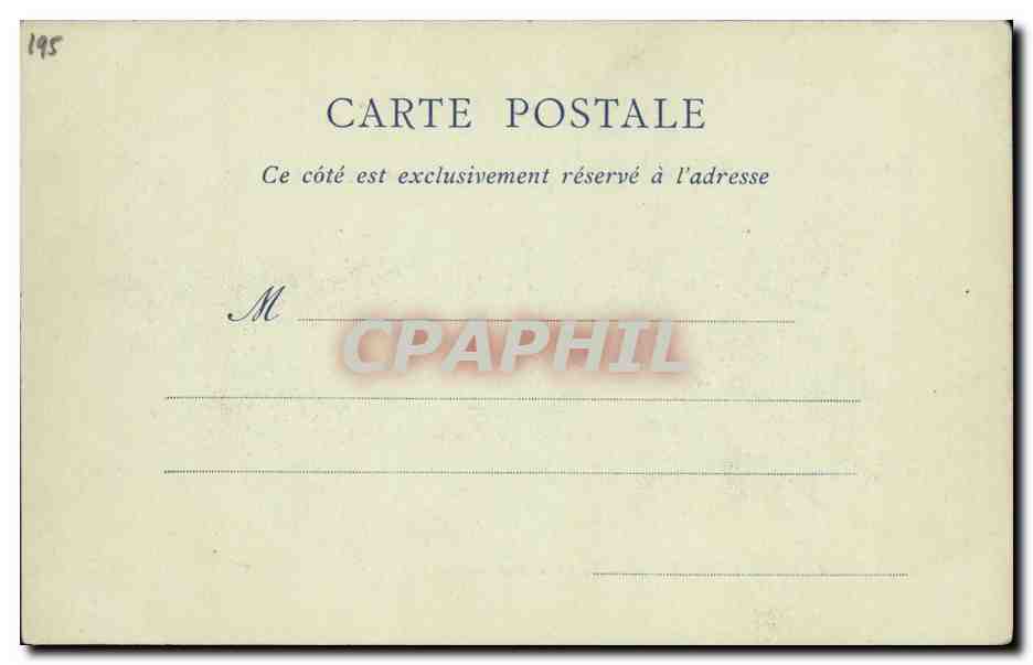 Funérailles du Président Félix Faure — Le Char Funèbre — ND Phot — Verso