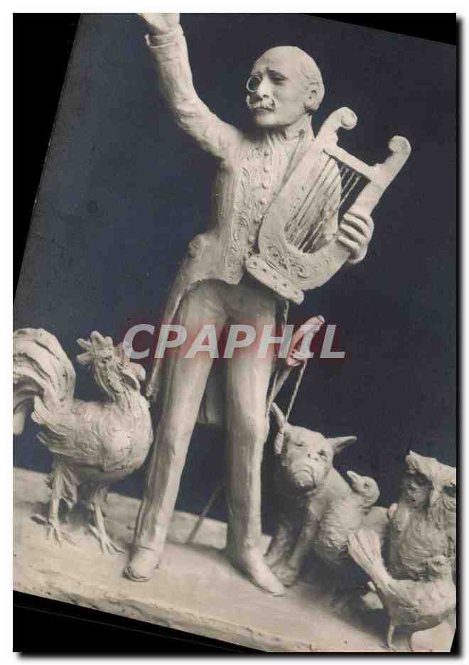 CPA Auteur de Chantecler Coq Hibou